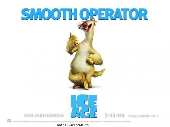 Comedii - Ice Age 1 su 2 sunt grozave, imi place la nebunie - Filme